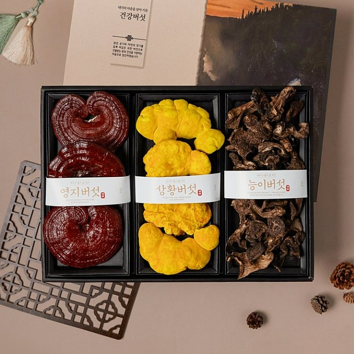 (S) 자연의 정성 건강버섯세트(CS)