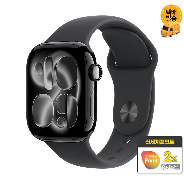 [택배]애플워치S11 GPS 42 BK/SM MEQT4KH/A