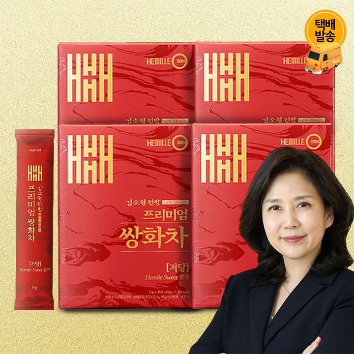 [택배]김소형원방프리미엄쌍화차4박스120포
