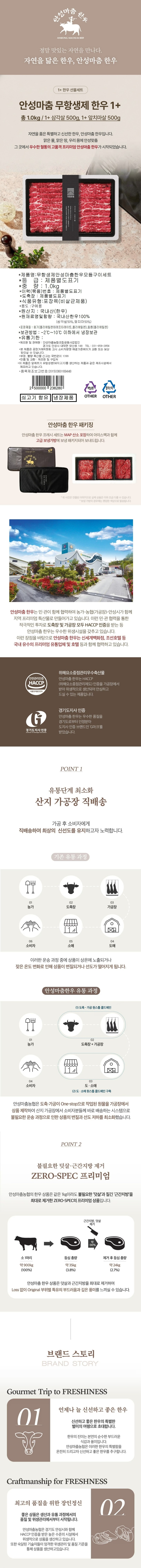 (S)안성마춤한우1+모둠구이세트(S)안성마춤한우1+모둠구이세트