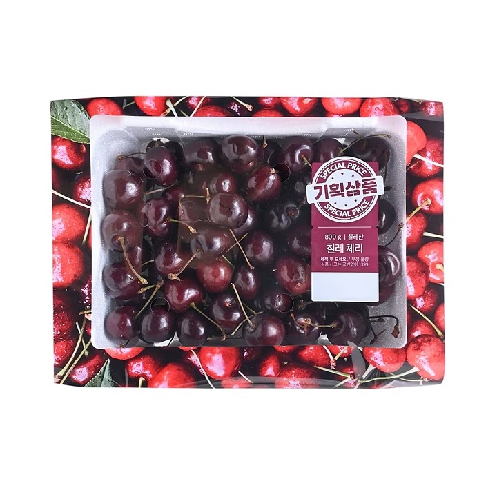 A)칠레산 체리 800g/박스ED