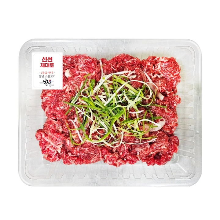 (KG)1등급한우양념불고기600g