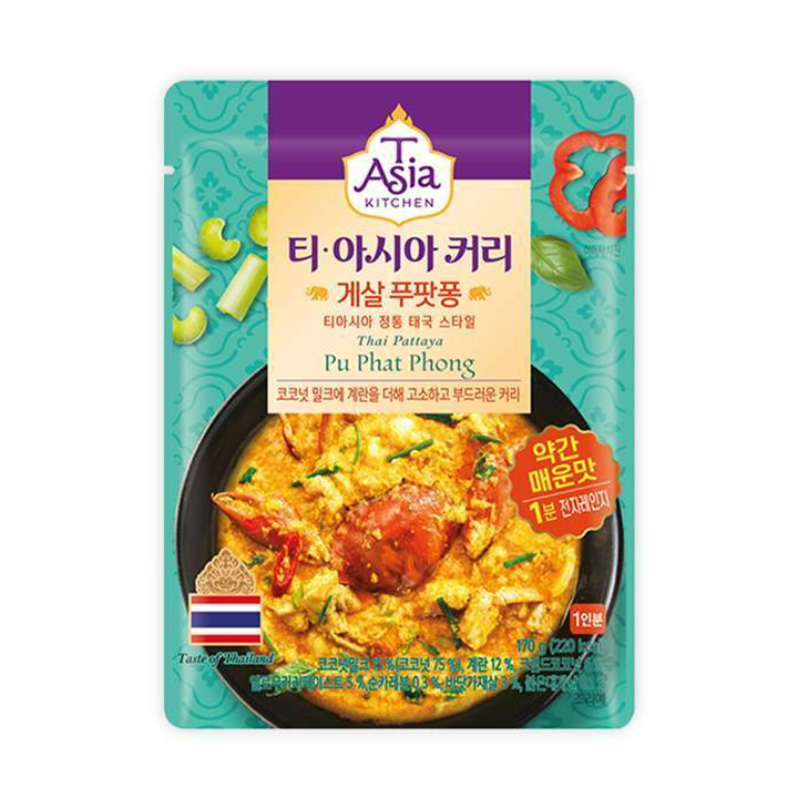 샘표 티아시아 게살 푸팟퐁커리 170g