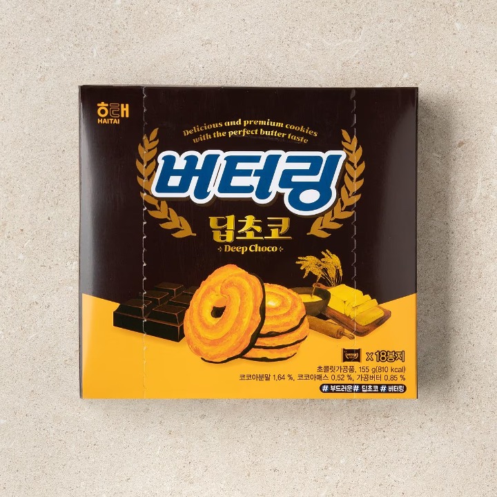 해태 버터링 딥초코155g