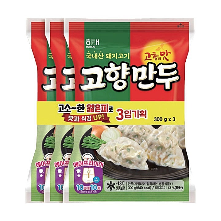해태고향만두 300g*3