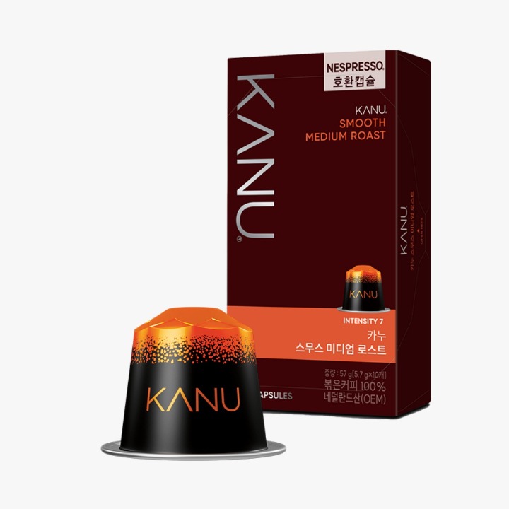 카누캡슐 스무스미디엄로스트 57g