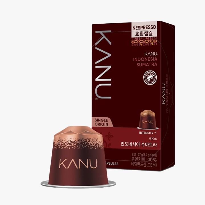 카누 호환캡슐 싱글오리진 인도네시아 10입
