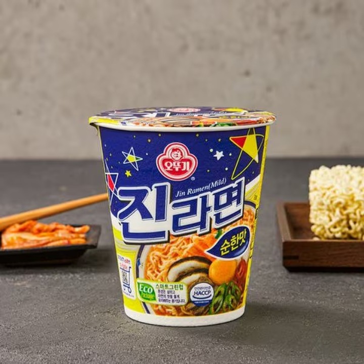 오뚜기 진라면소컵(순)65g
