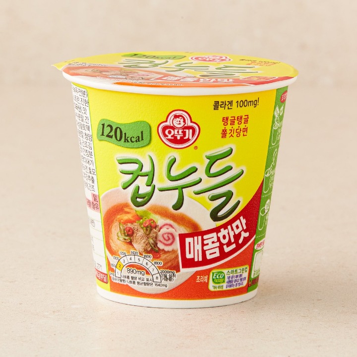 오뚜기 컵누들 매콤한맛 37g
