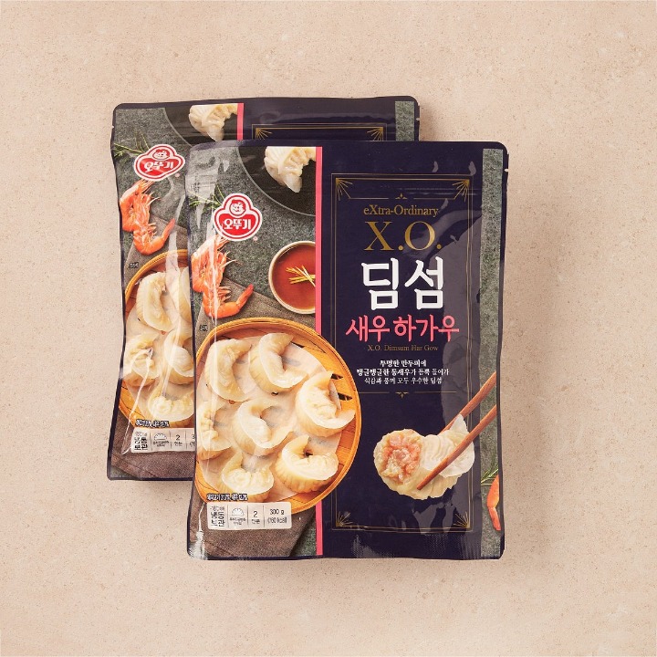 오뚜기 XO딤섬 새우하가우 300g*2입