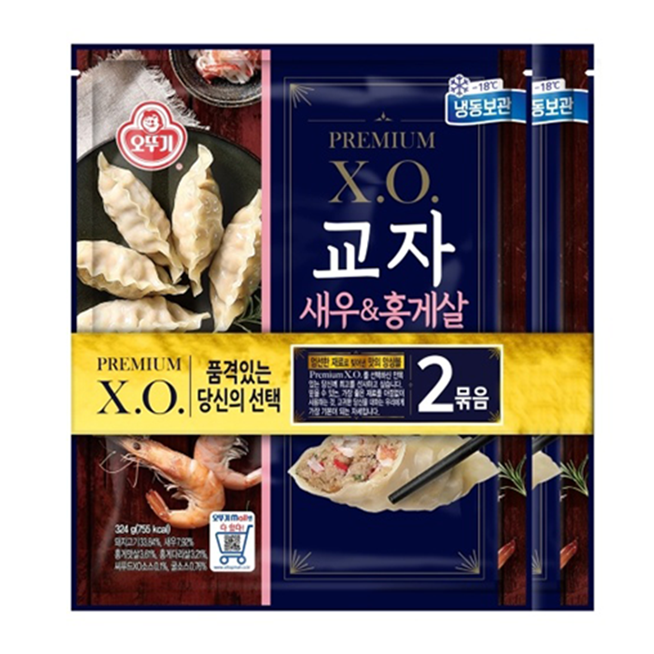 오뚜기X.O교자새우&홍게살324gx2