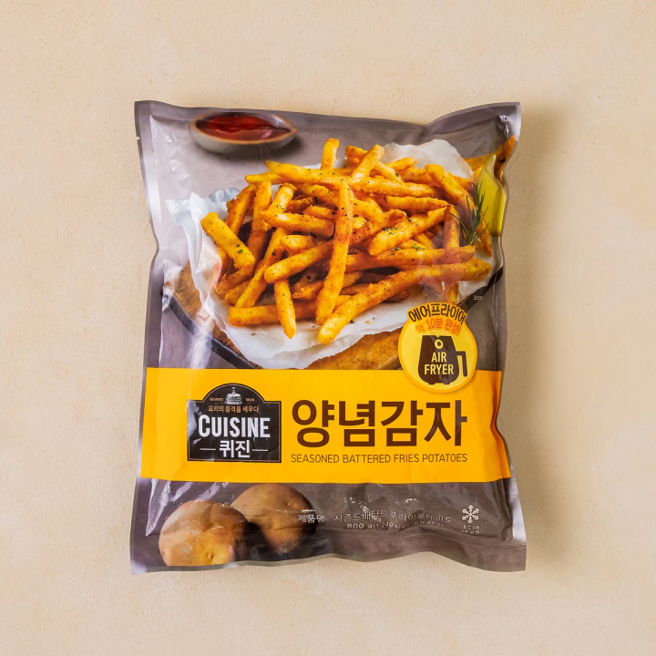 동원 퀴진에어크리스피 양념감자 800g