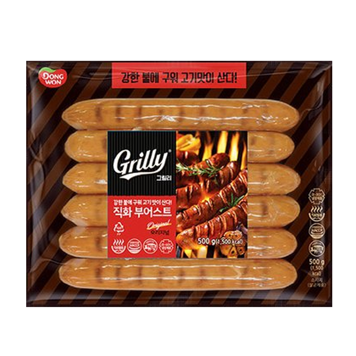 가격역주행 그릴리 직화부어스트 500g