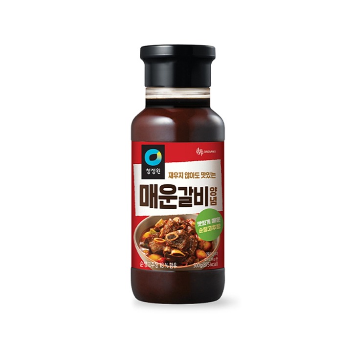 청정원 매운갈비양념500g