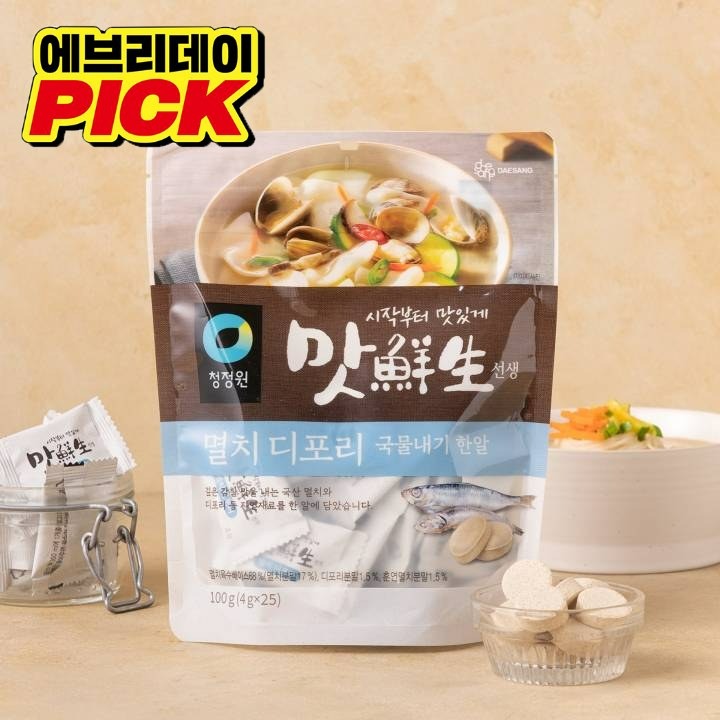맛선생 멸치국물내기한알 100g