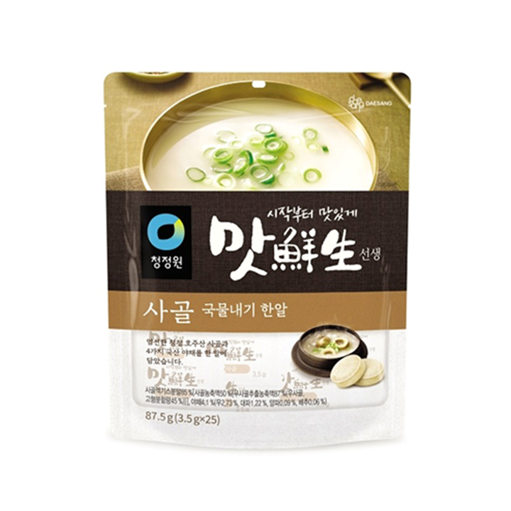 맛선생 사골국물내기한알 87.5g