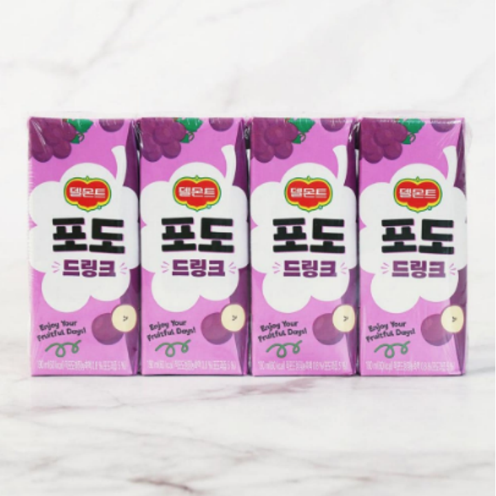 델몬트포도190ml*4