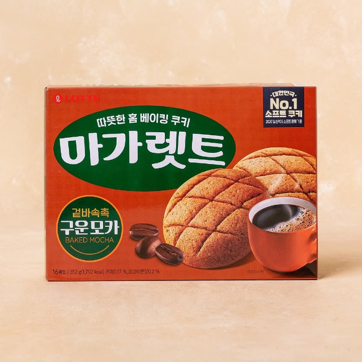 롯데 마가렛트구운모카352g