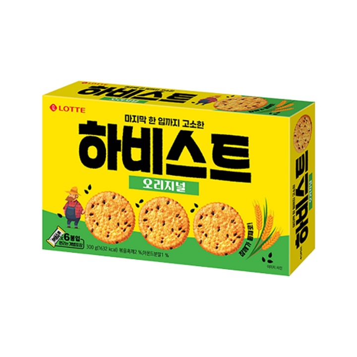 롯데 하비스트오리지널 300g