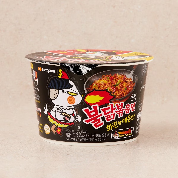 삼양 큰컵불닭볶음면 105g