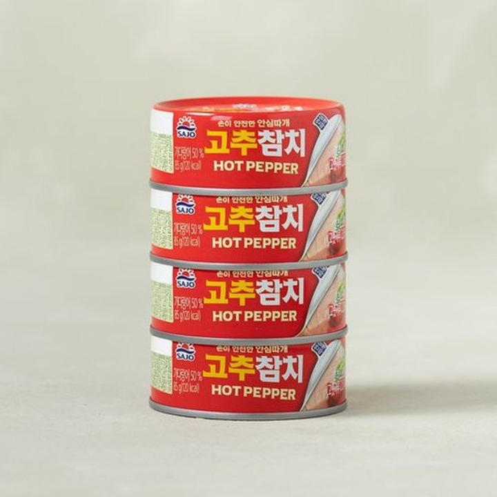 사조 고추참치 85g*4