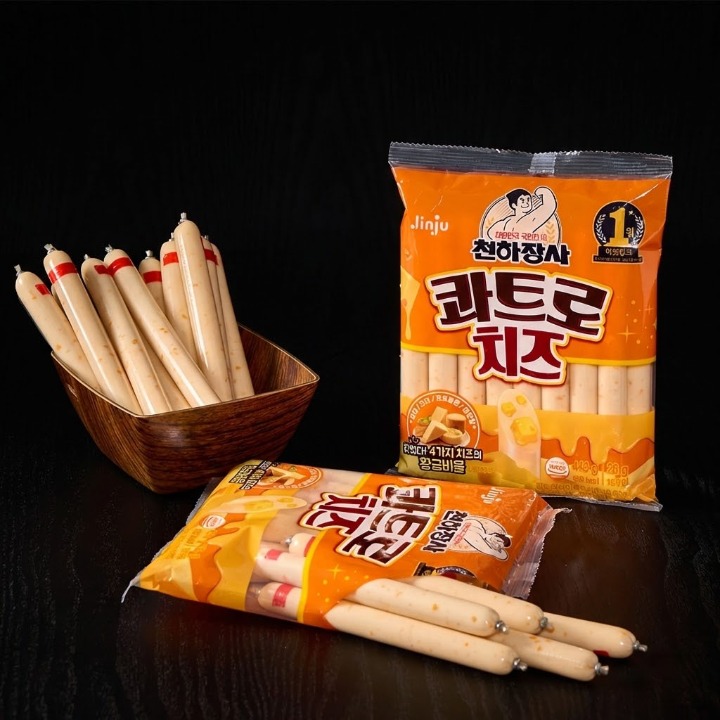 천하장사 콰트로치즈 448g