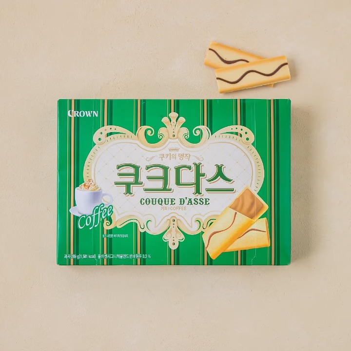 크라운 쿠크다스커피36개입288g