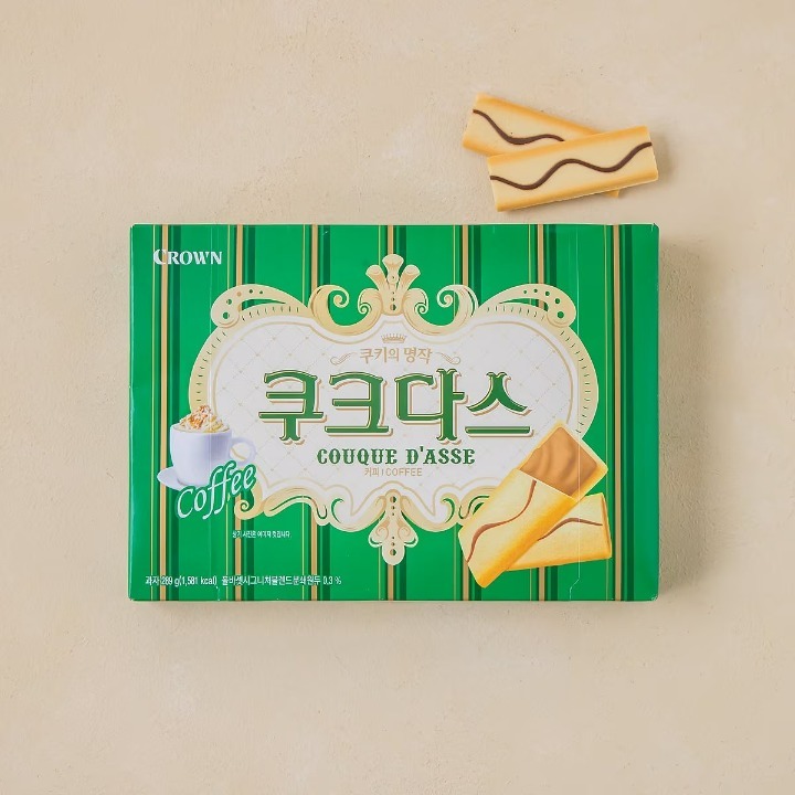크라운 쿠크다스커피36개입288g