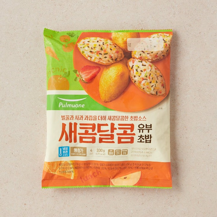풀무원 새콤달콤유부초밥 330g