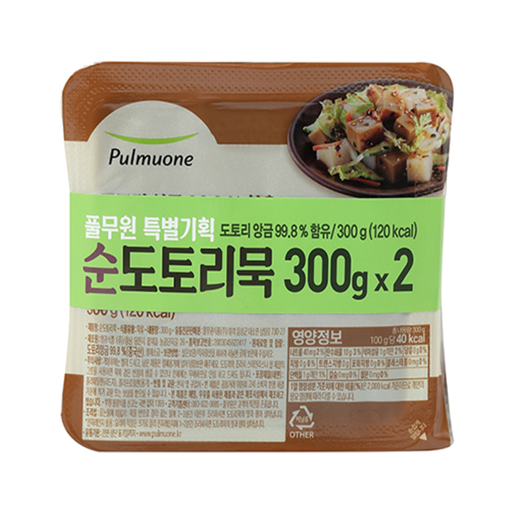 풀무원 도토리묵300g*2