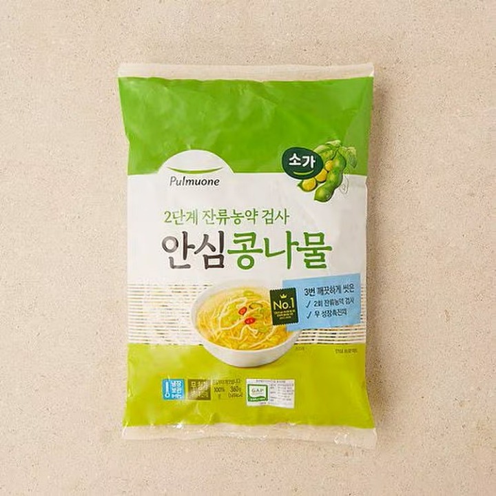 풀무원 소가 안심콩나물 360g