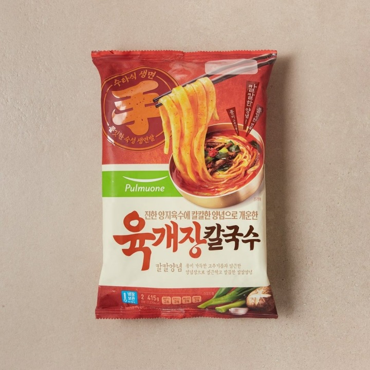 풀무원 육개장칼국수2인415g