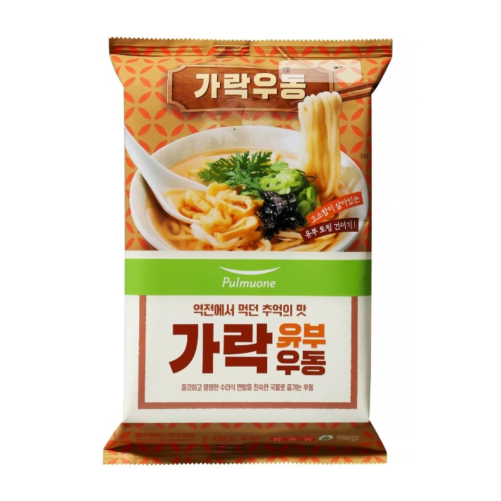 풀무원 유부가락우동2인 425.2g