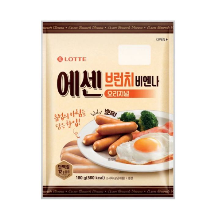 롯데 에센브런치비엔나 180g
