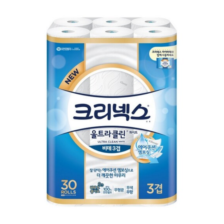 (신)크리넥스 3겹 울트라클린 30m*30롤