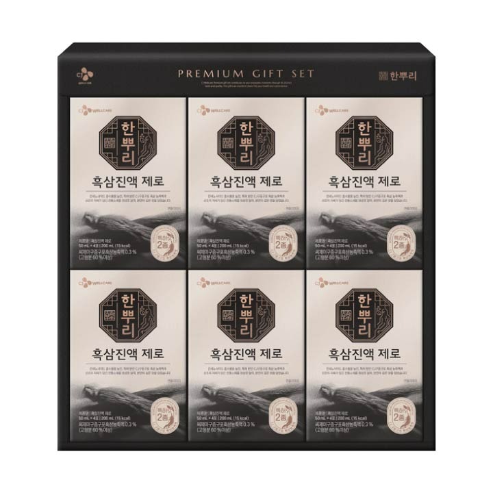 (S)한뿌리 흑삼진액 제로 50ml x 24입