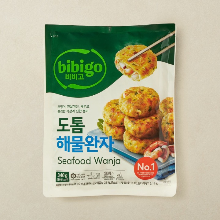 비비고 도톰해물완자 340g