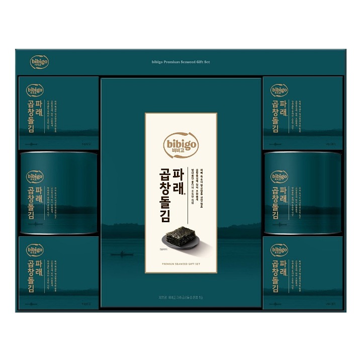 (S)CJ비비고파래곱창돌김혼합 1호