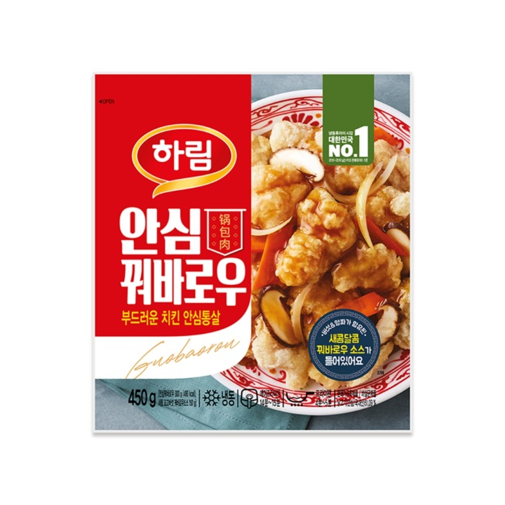 하림 안심 꿔바로우 450g