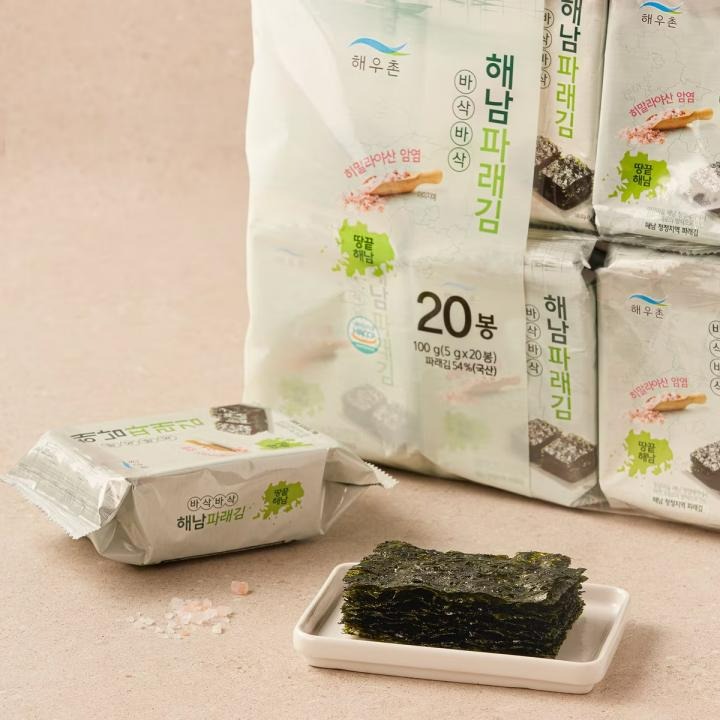 (가격역주행)해남파래김20봉