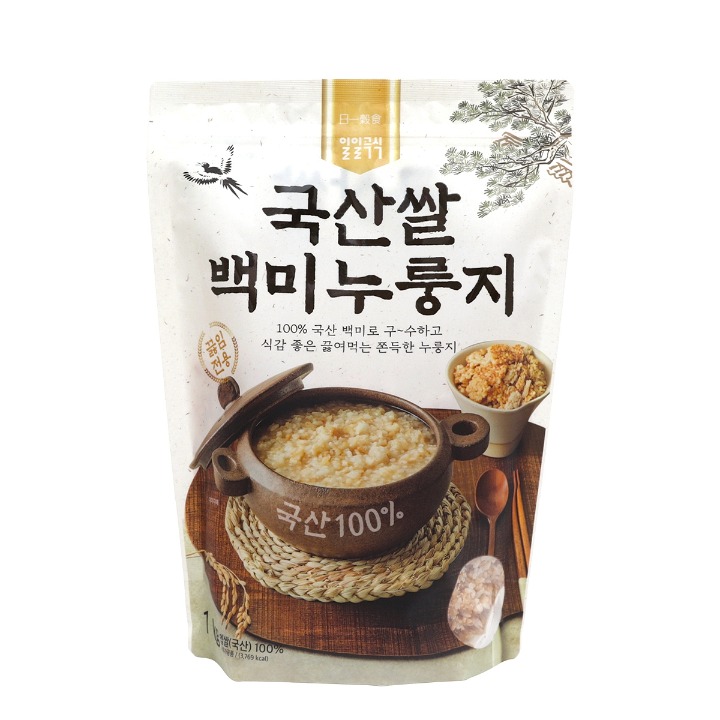 국산백미누룽지(1kg/봉)