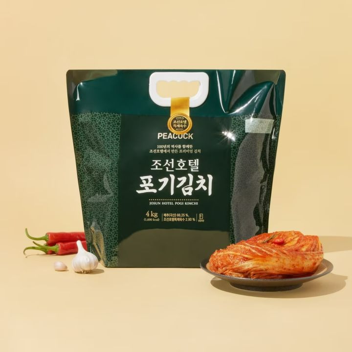 (J)피코크 조선호텔 포기김치 4kg