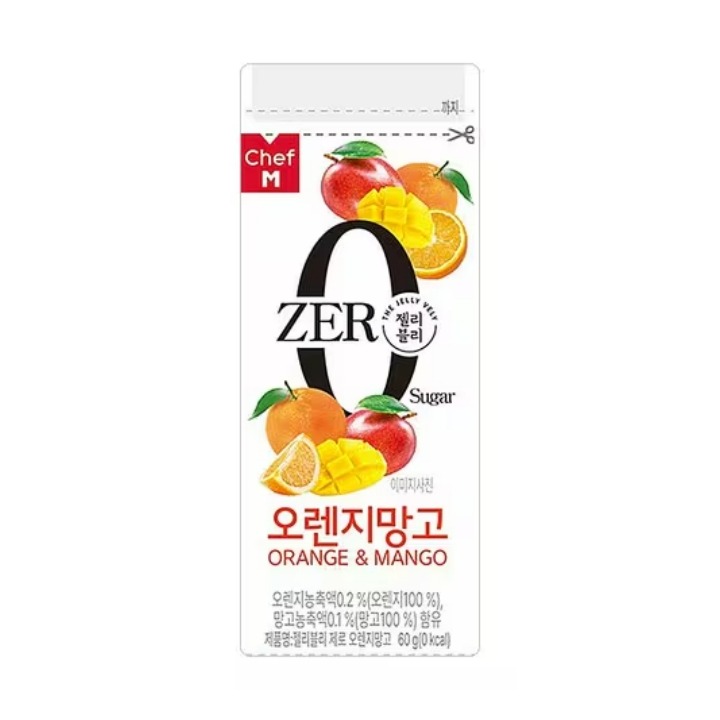 젤리블리 제로 오렌지망고 60g