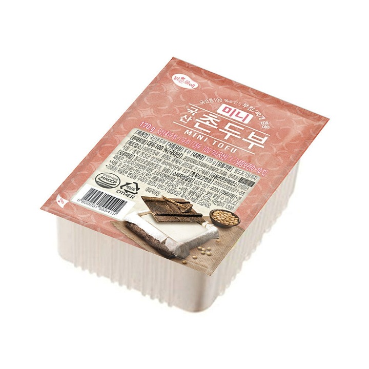 맑은물에 국산 미니촌두부 170g