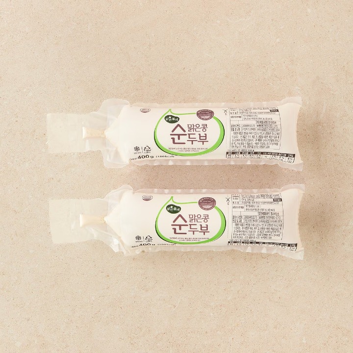 맑은물에 맑은콩순두부 400g*2