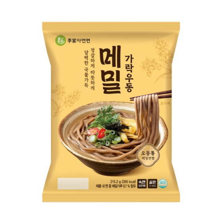이가자연면 메밀가락우동 215.2g
