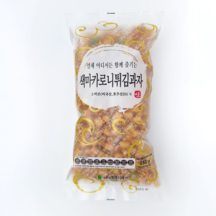 (B)색마카로니튀김과자 250g