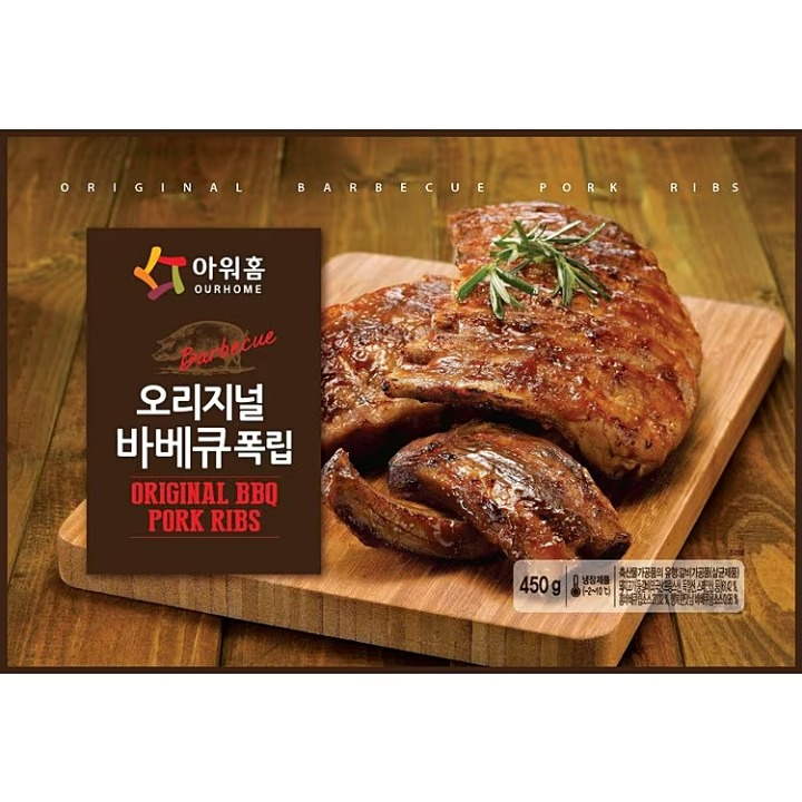 아워홈 바베큐 폭립450g