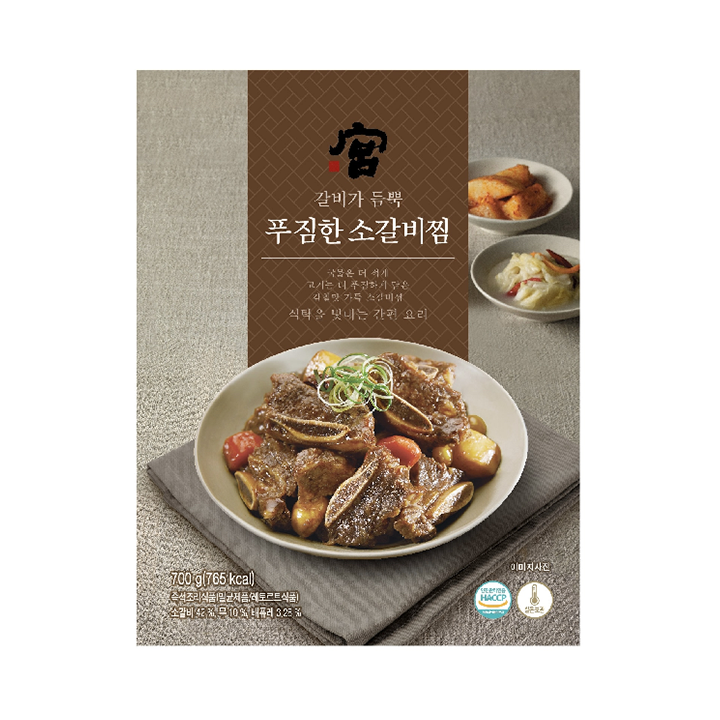 푸짐한소갈비찜700g