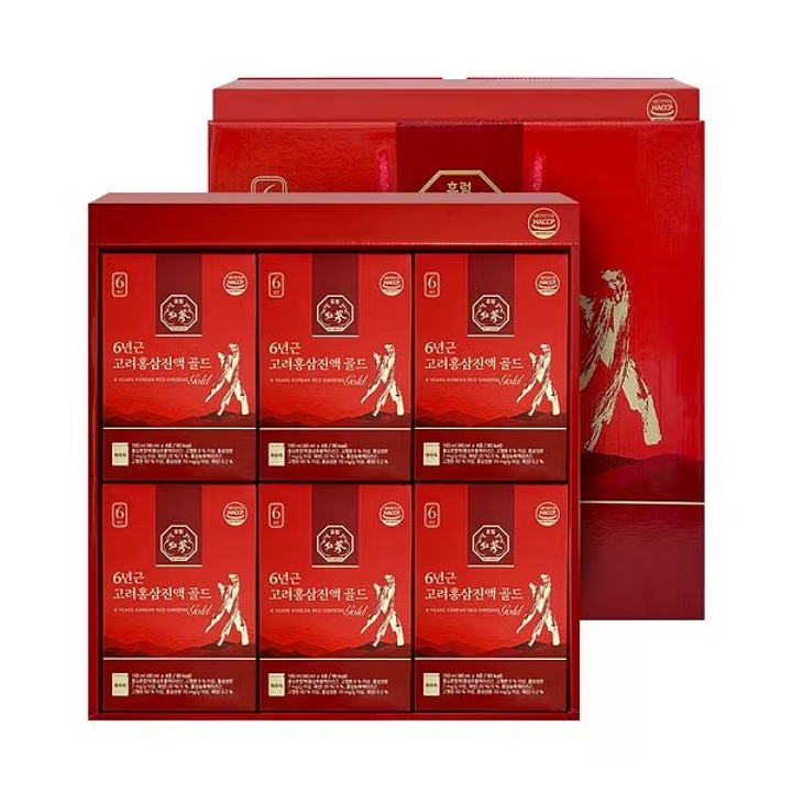 (S) 휴럼 6년근 고려홍삼진액 골드(40ml*24